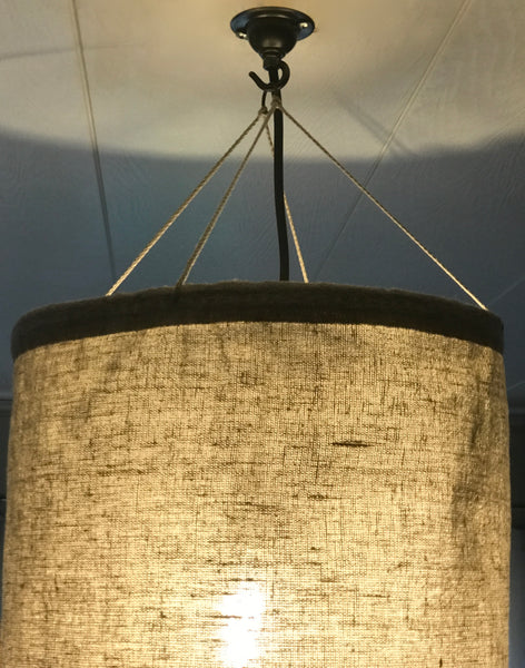 Linen Pendant Lamp Shade