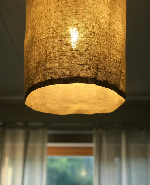 Linen Pendant Lamp Shade