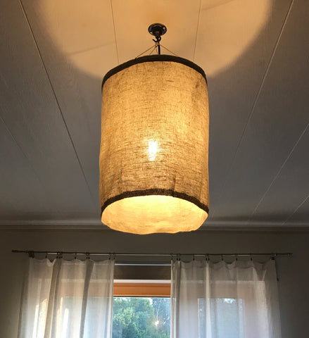 Linen Pendant Lamp Shade