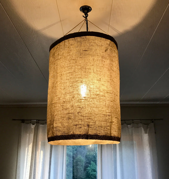 Linen Pendant Lamp Shade