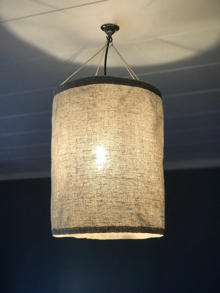 Linen Pendant Lamp Shade