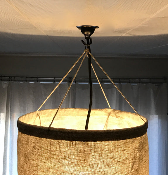 Linen Pendant Lamp Shade