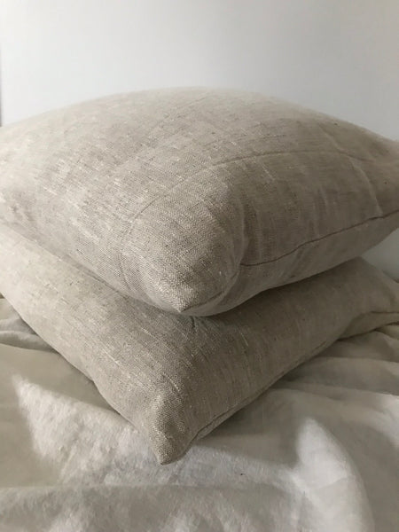 Linen cushion cover