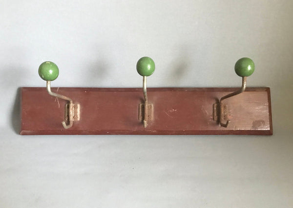 Wall coat rack / vintage coat rack / shabby chic