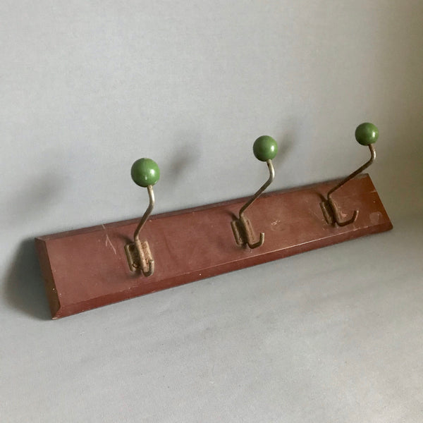 Wall coat rack / vintage coat rack / shabby chic