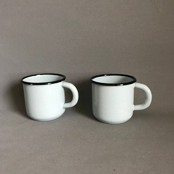 Enamel cups