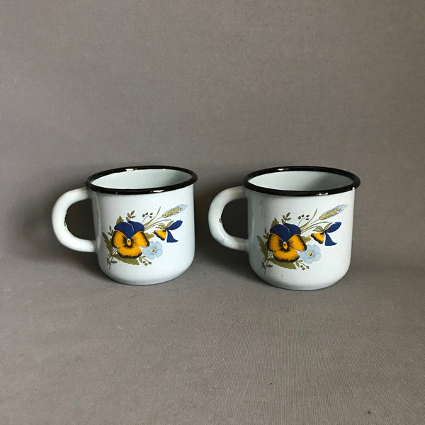 Enamel cups