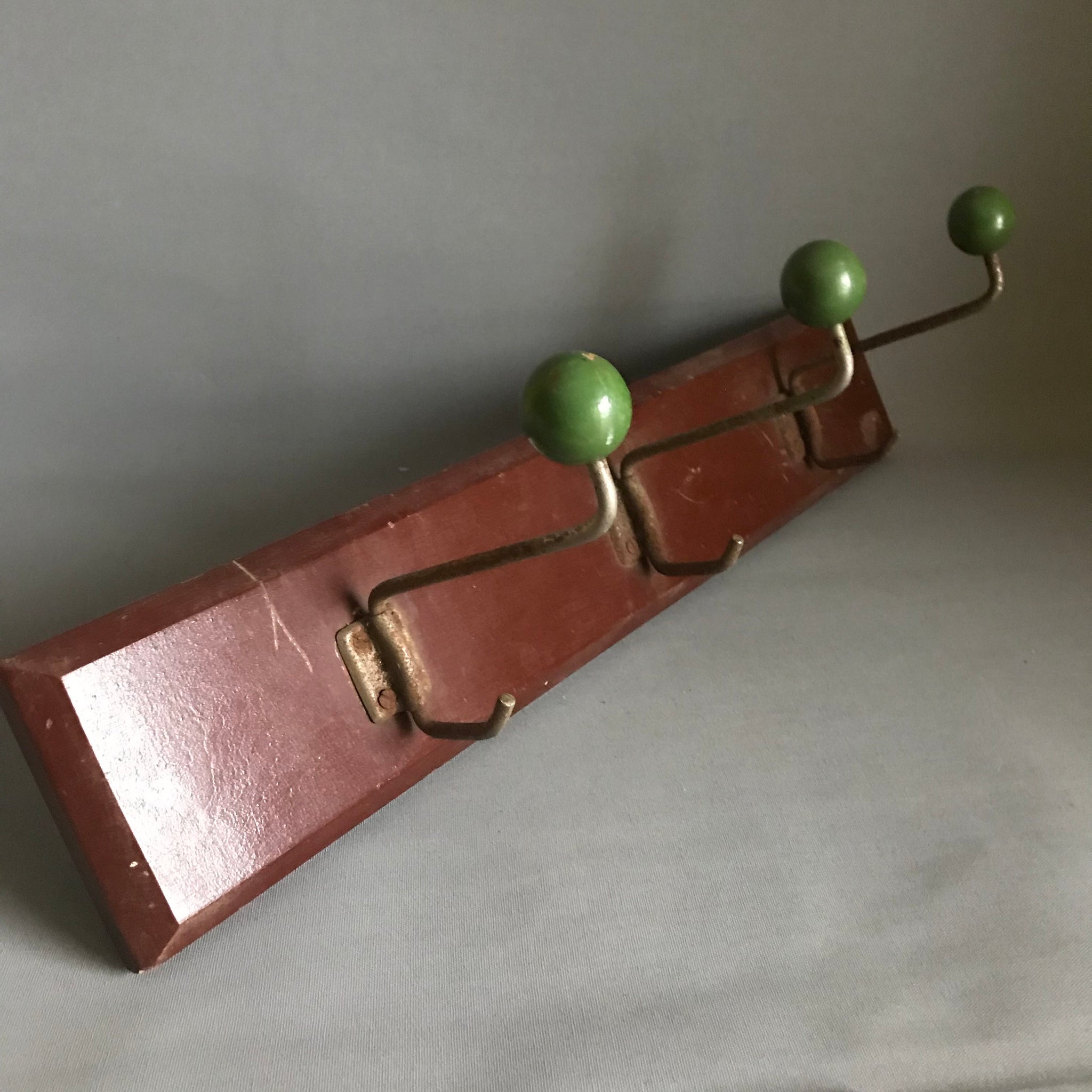 Wall coat rack / vintage coat rack / shabby chic