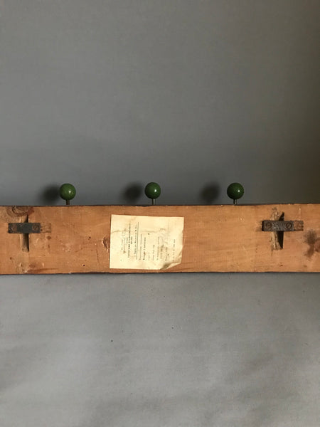 Wall coat rack / vintage coat rack / shabby chic