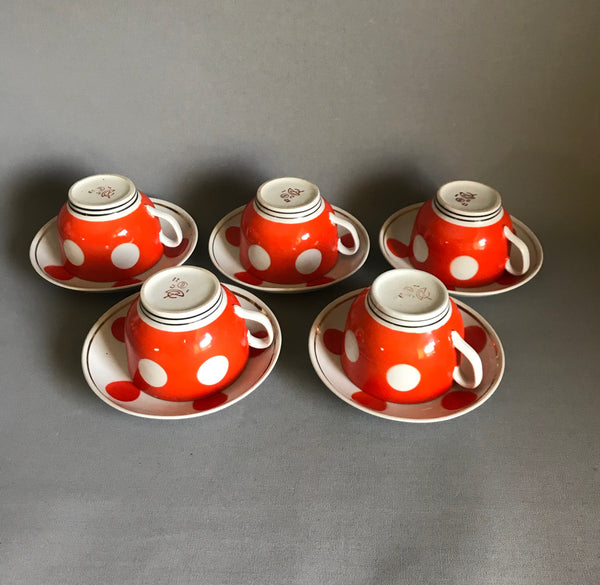 Vintage tea cups/ retro tea cups