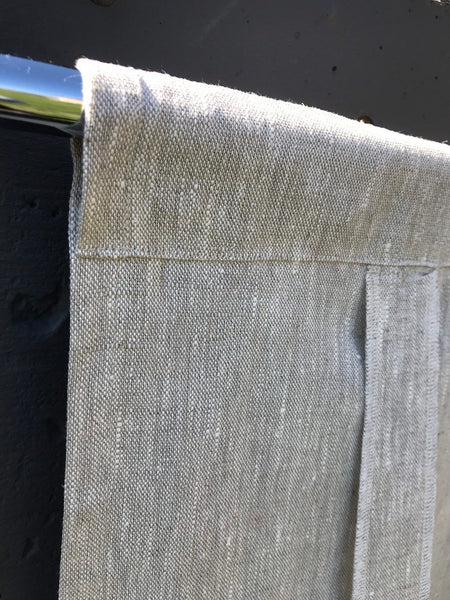 ROMA - Natural Linen Tie Up Blind