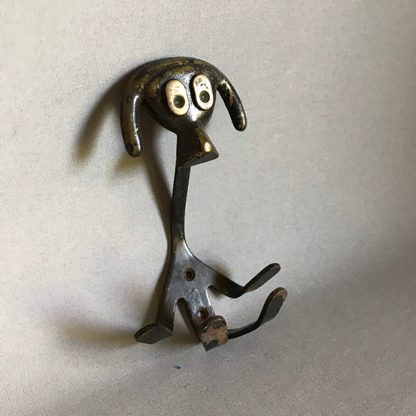 Vintage  coat hook / dog