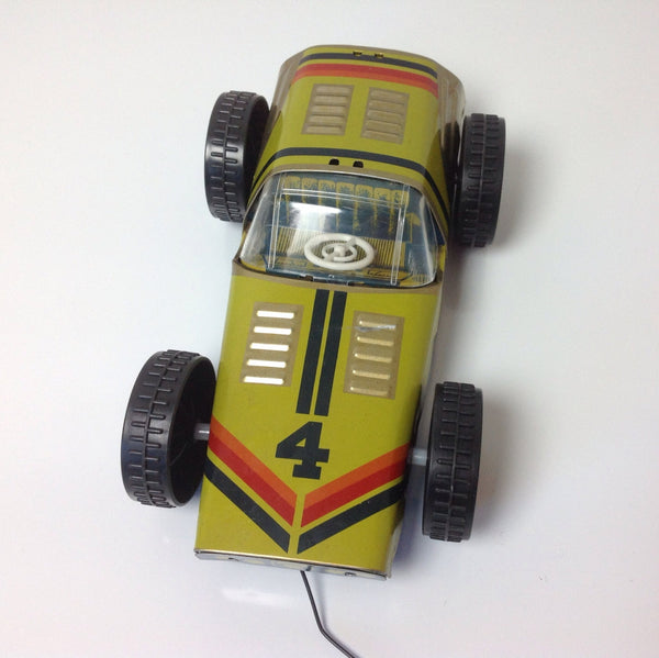 Vintage toy car / toy racing car