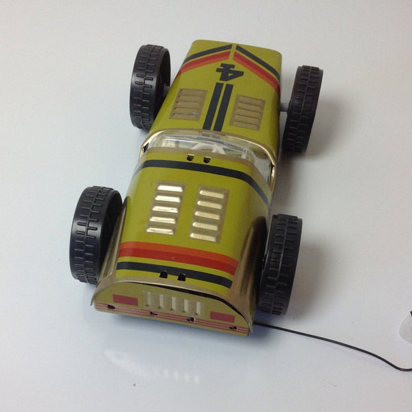 Vintage toy car / toy racing car