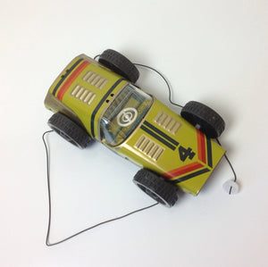 Vintage toy car / toy racing car