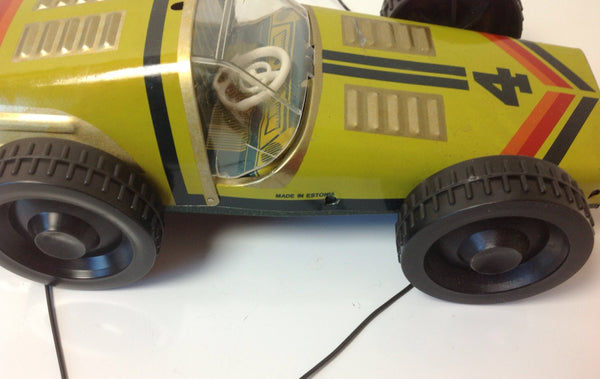 Vintage toy car / toy racing car